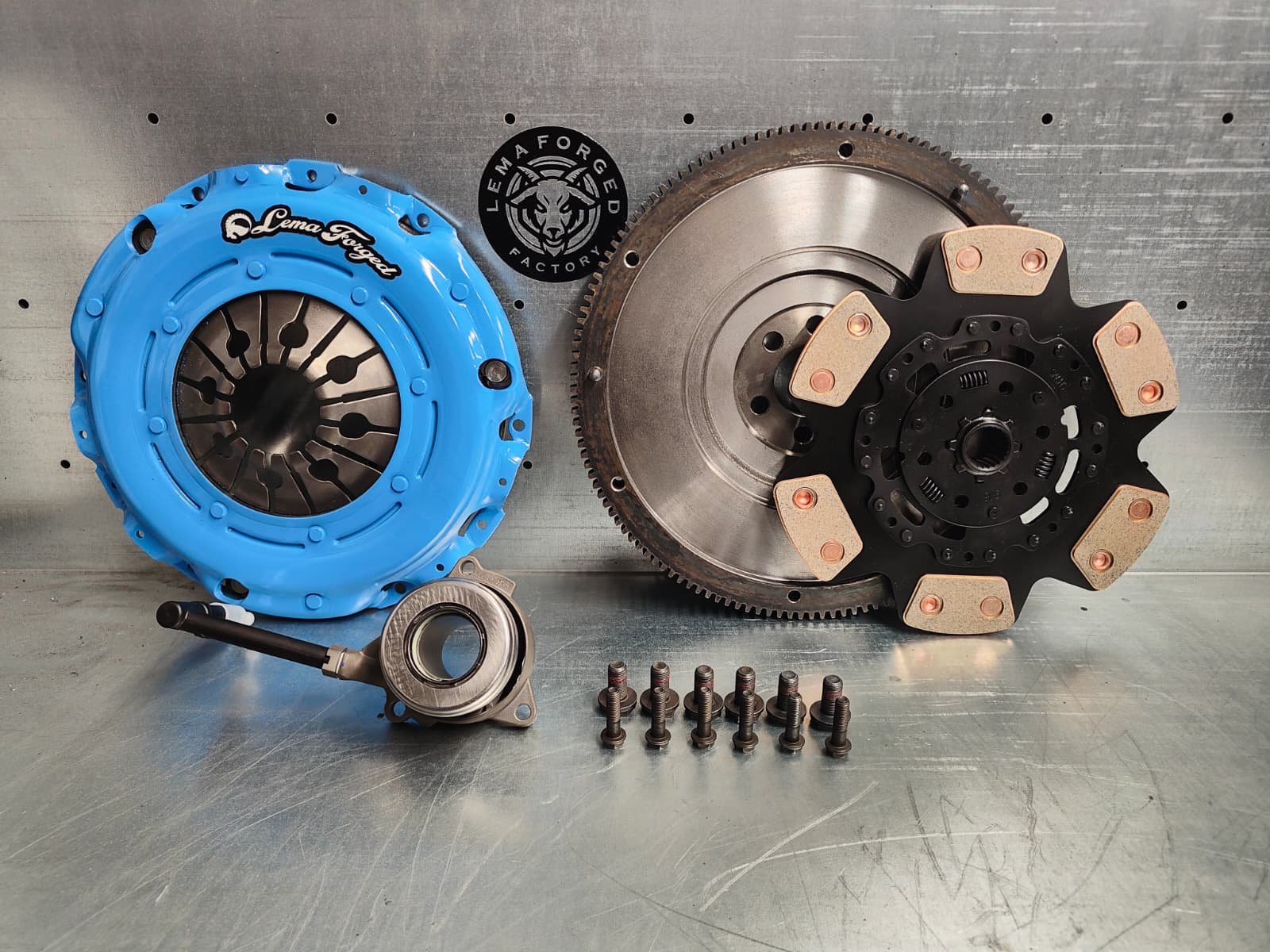 Kit embrague Audi S3/TT monomasa - Cerámico Kit embrague monomasa Audi S3 / TT 210/225CV con disco cerámico