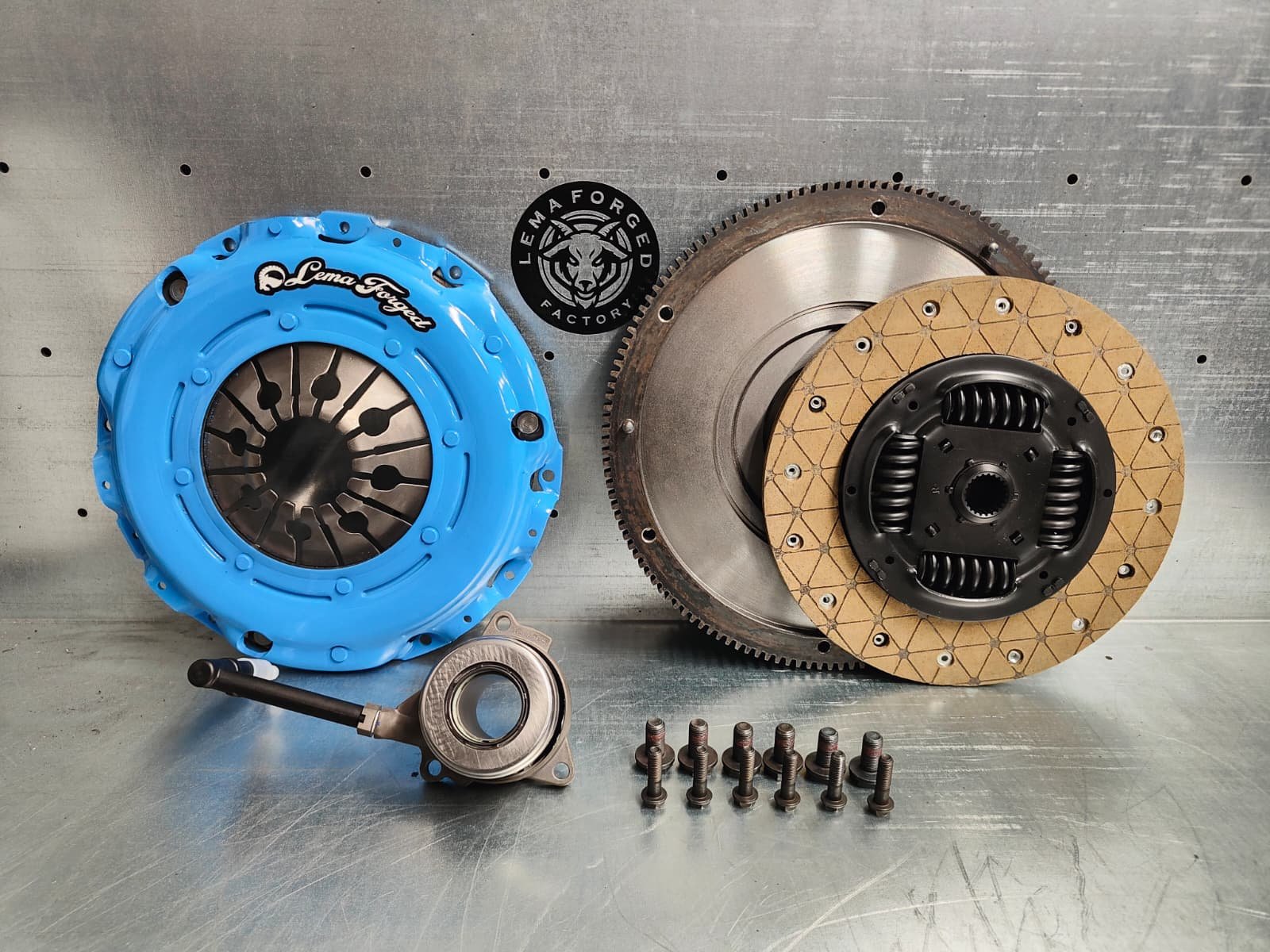 Kit embrague Audi S3/TT monomasa - Kevlar Kit embrague monomasa Audi S3 / TT 210/225CV con disco de kevlar